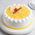 Whipped Cream Pineapple Cake