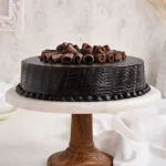 Roll Up Chocolate Truffle Cake